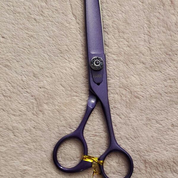 8.0 inch Straight Shear in a beautiful Violet color