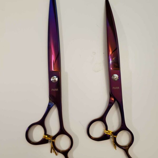 2pcs Set Purple Curved and Straight
