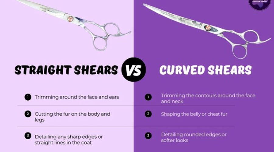 Difference Between Straight and Curved Shears